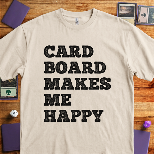 Cardboard Makes Me Happy - Sand