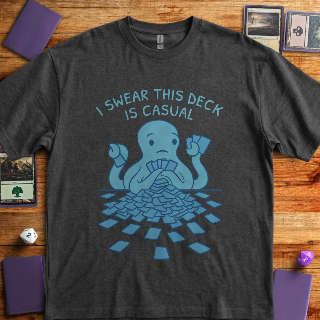 Casual Deck - Dark Heather Grey