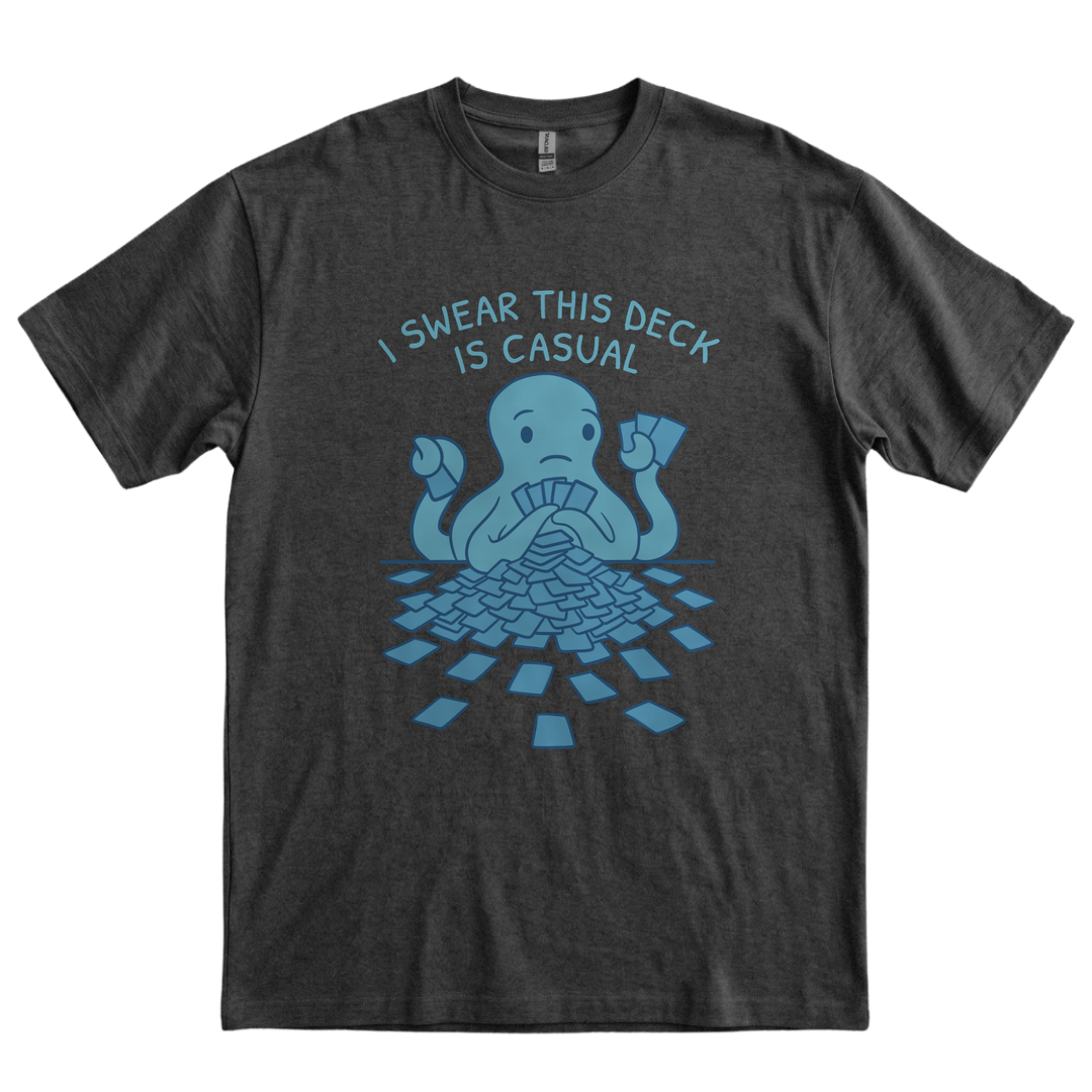 Casual Deck - Dark Heather Grey