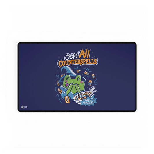 Oops All Counterspells Premium Stitched Playmat - 24"x14"