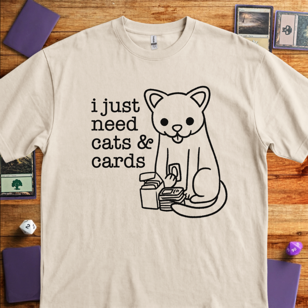 Cats and Cards - Sand