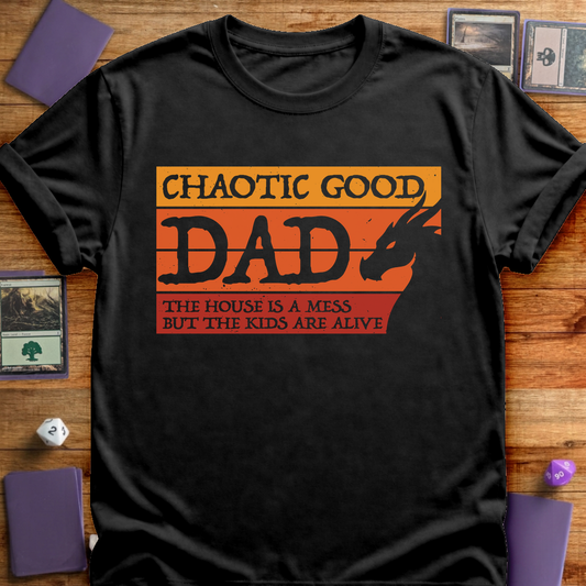 Chaotic Good Dad - Black