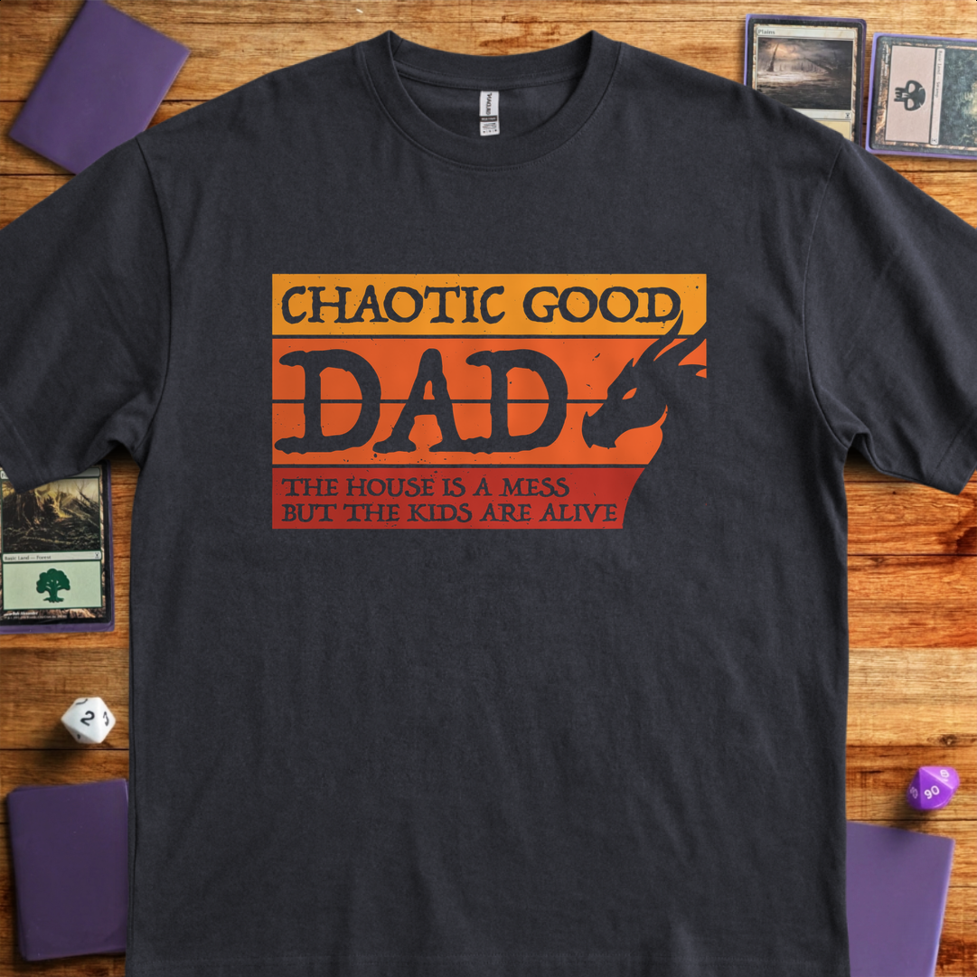 Chaotic Good Dad - Black