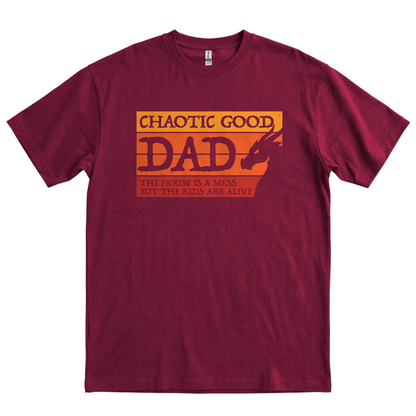 Chaotic Good Dad - Maroon
