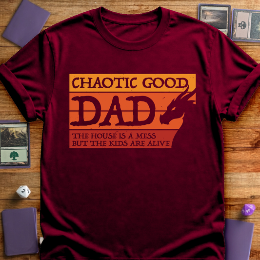 Chaotic Good Dad - Maroon