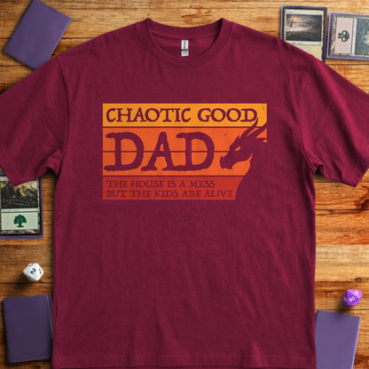 Chaotic Good Dad - Maroon