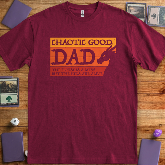 Chaotic Good Dad - Maroon