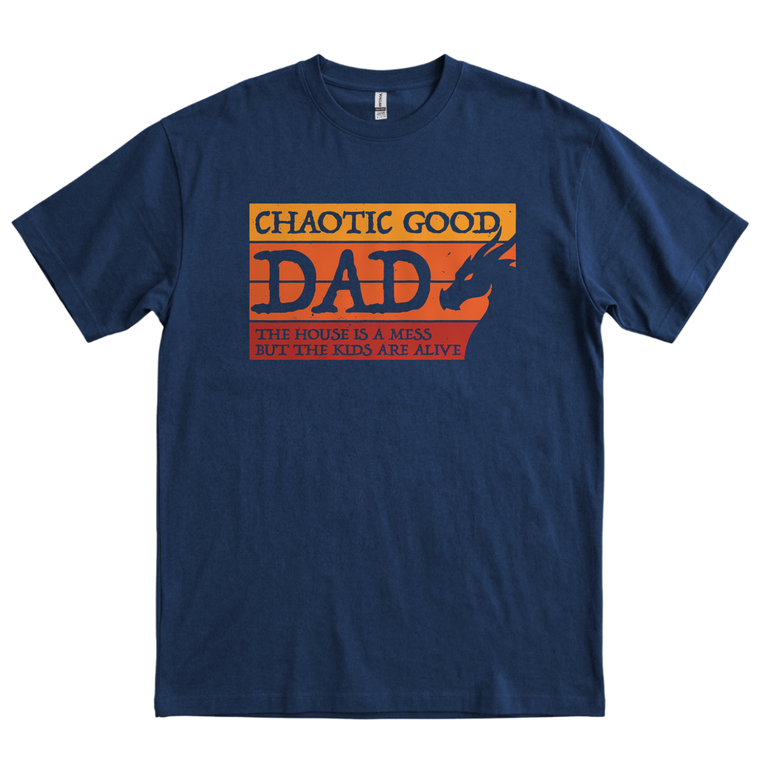 Chaotic Good Dad - Navy