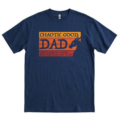 Chaotic Good Dad - Navy