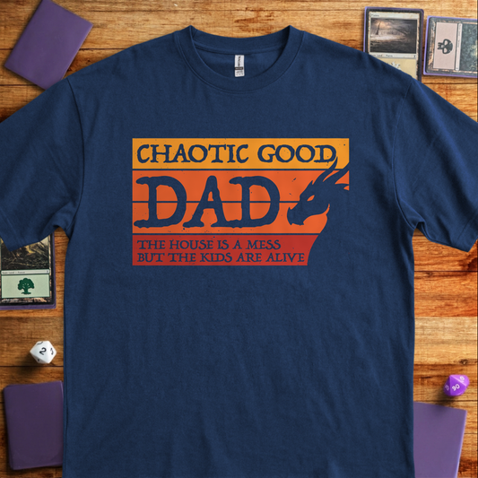 Chaotic Good Dad - Navy