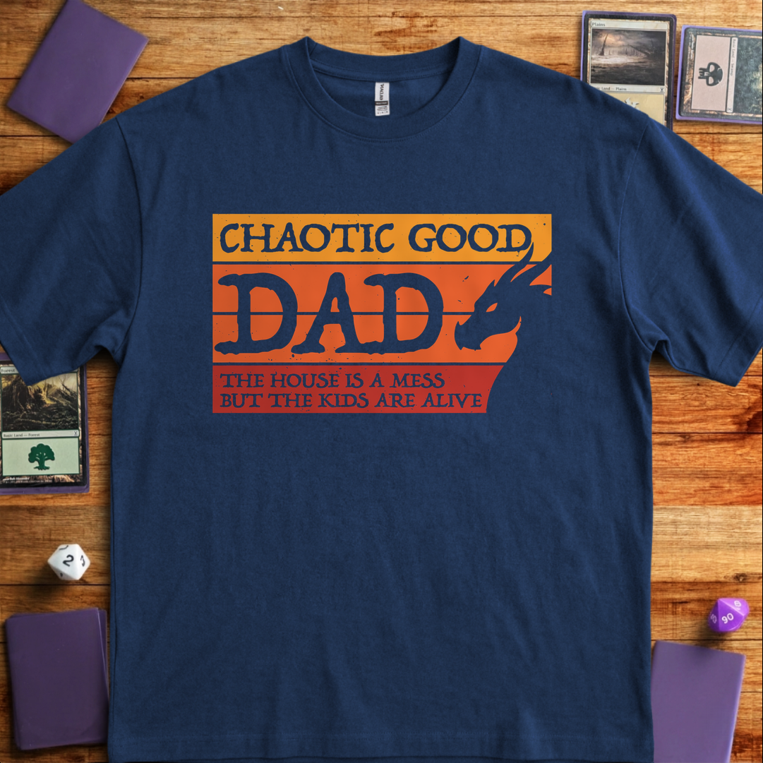 Chaotic Good Dad - Navy
