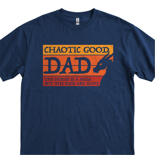 Chaotic Good Dad - Navy