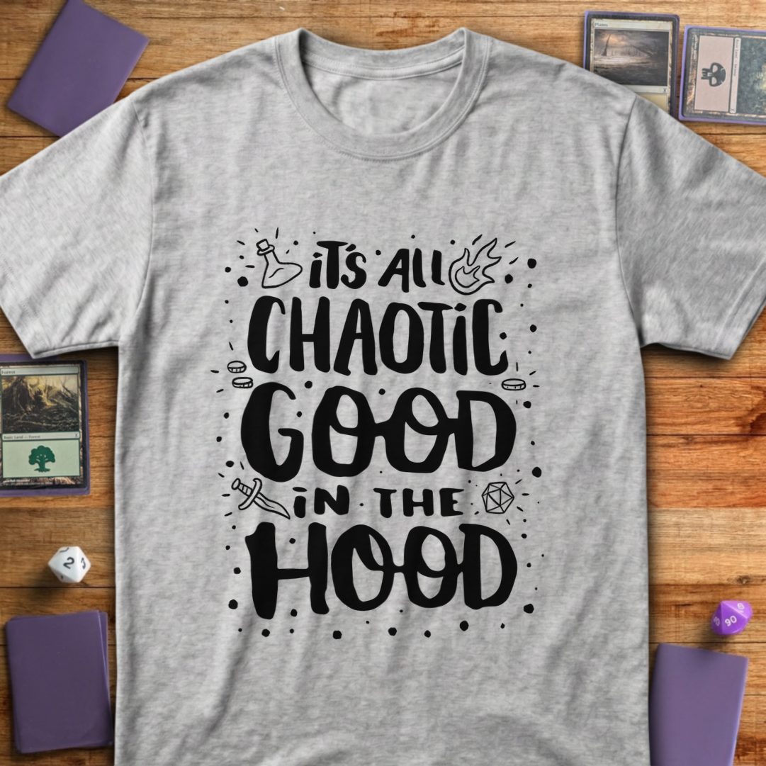 Chaotic Good in the Hood - Sport Grey