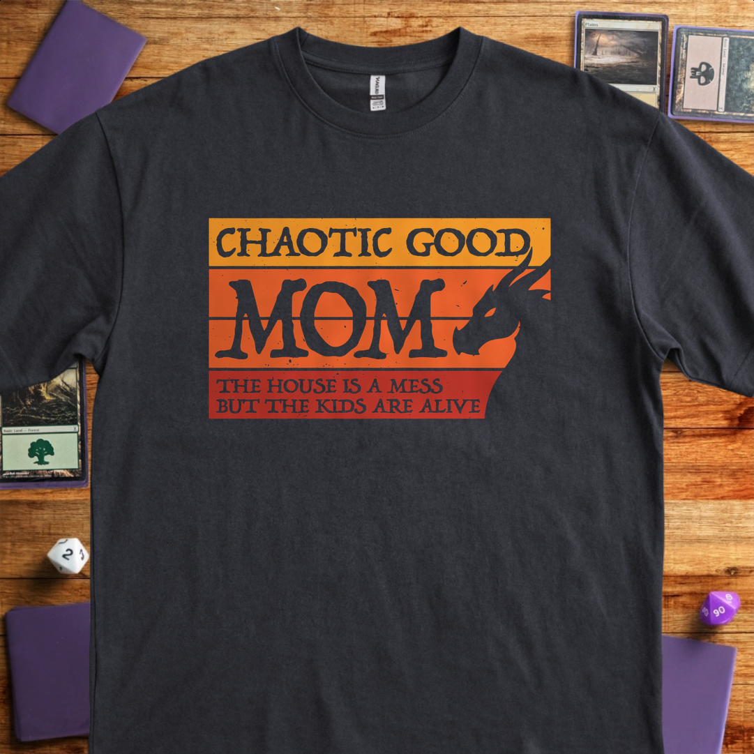 Chaotic Good Mom - Black