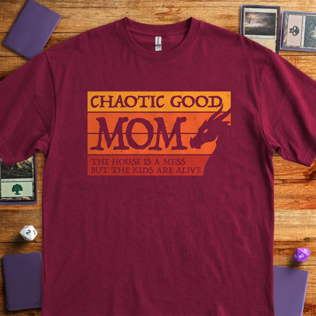 Chaotic Good Mom - Maroon