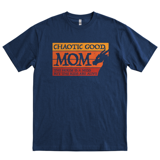 Chaotic Good Mom - Navy