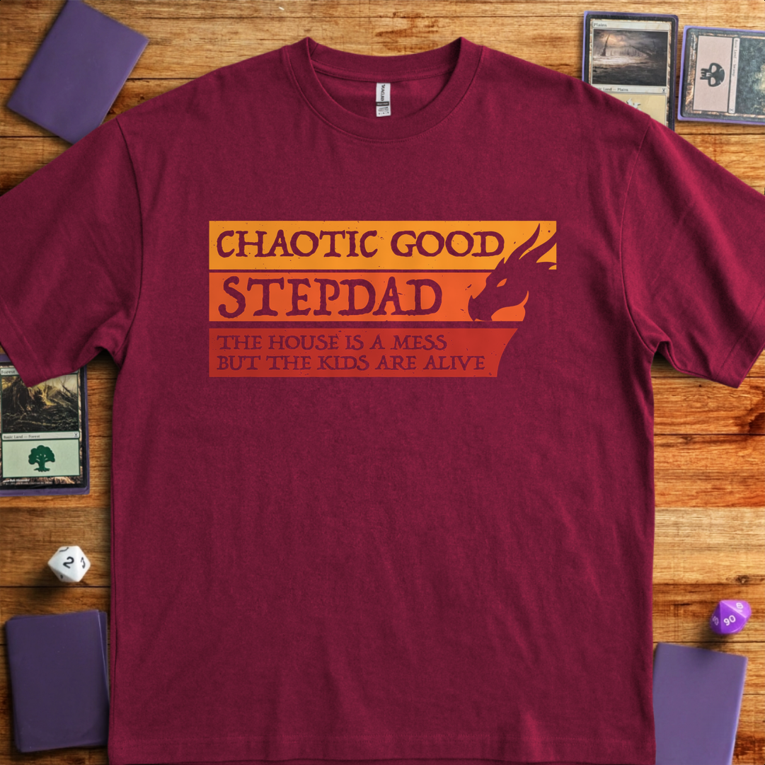 Chaotic Good Stepdad - Maroon