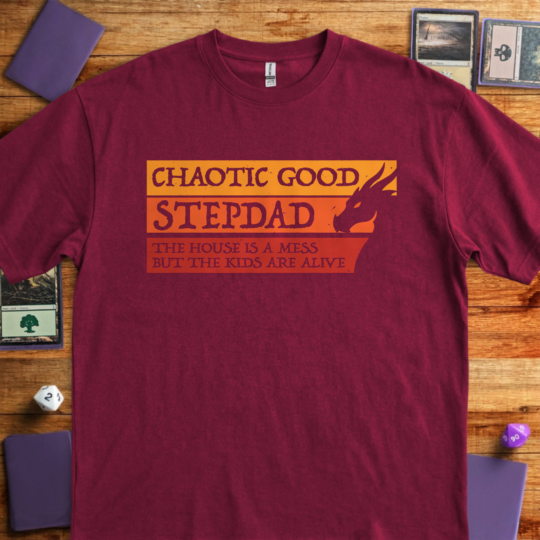Chaotic Good Stepdad - Maroon