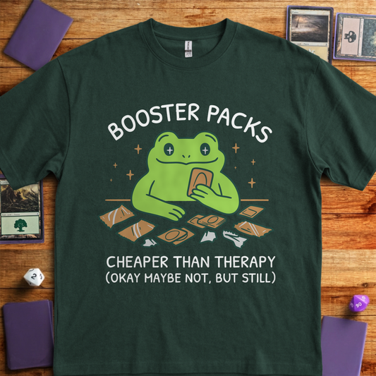 Cheaper than Therapy - Forest Green