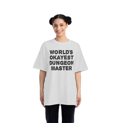 World's Okayest Dungeon Master - Hanes Beefy Tee