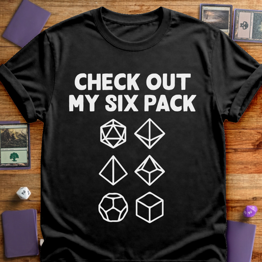Check Out My Six Pack - Black
