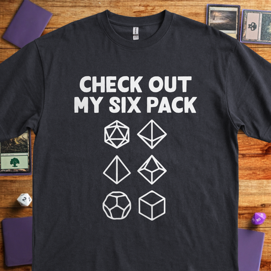 Check Out My Six Pack - Black