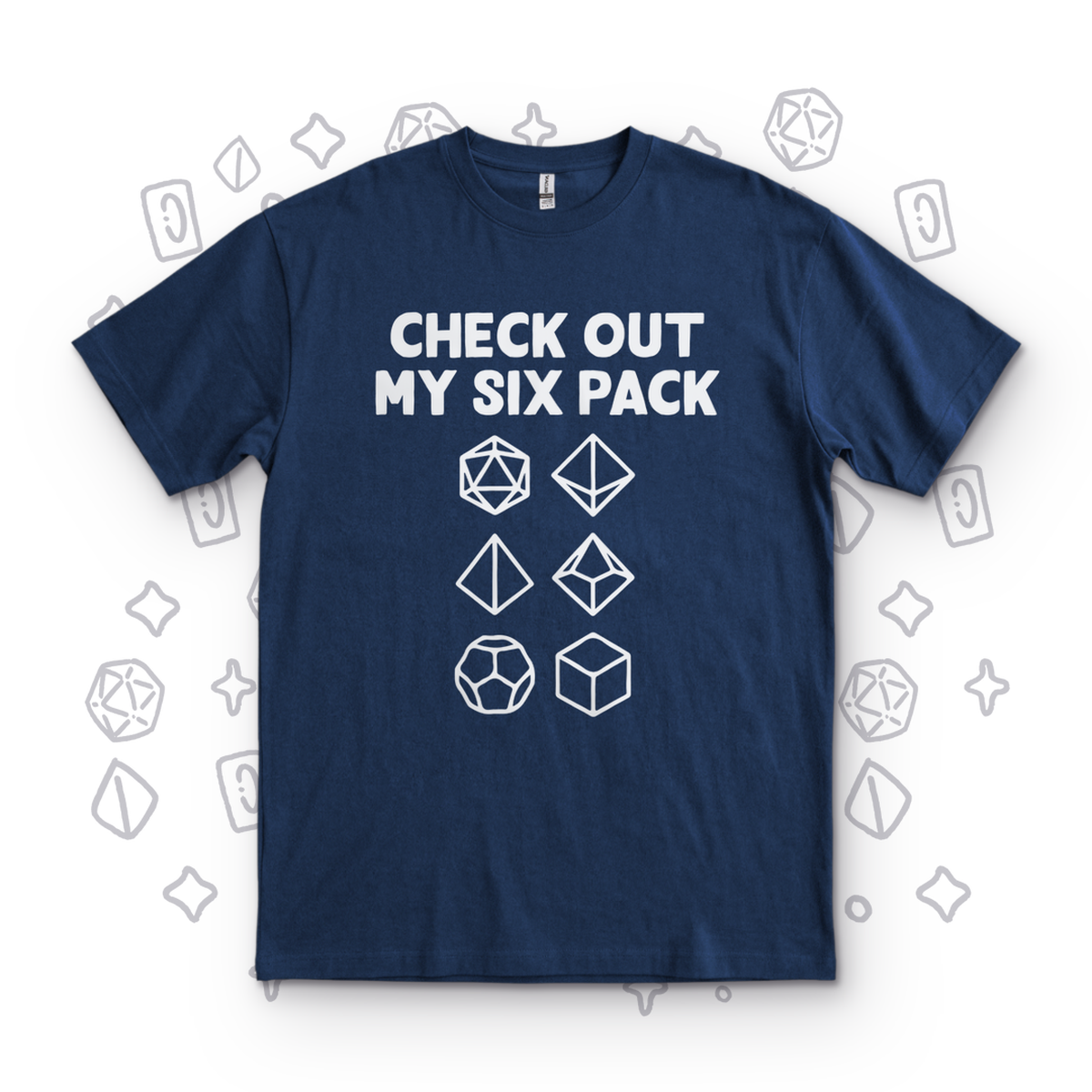 Check Out My Six Pack - Navy