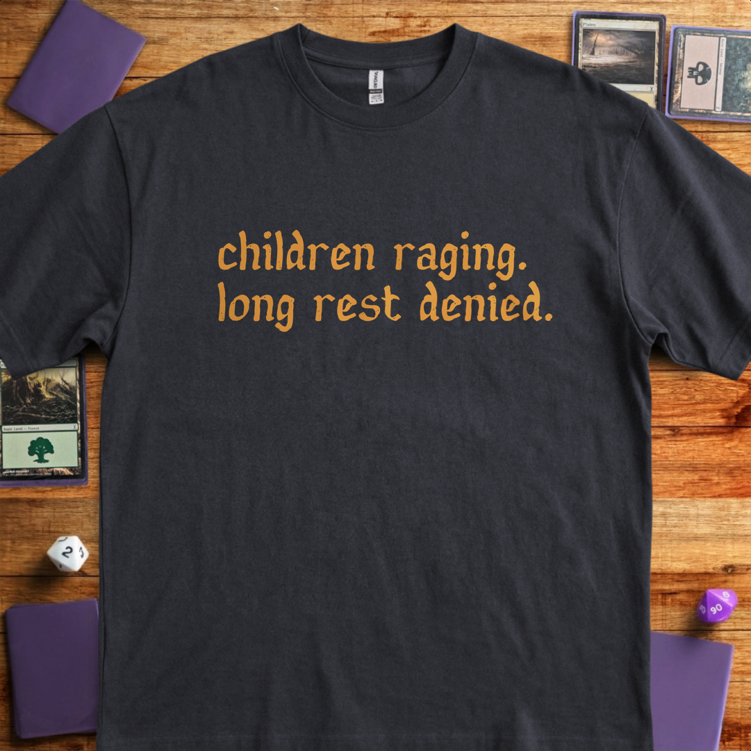 Children Raging - Black