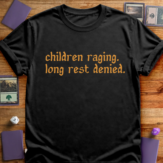 Children Raging - Black