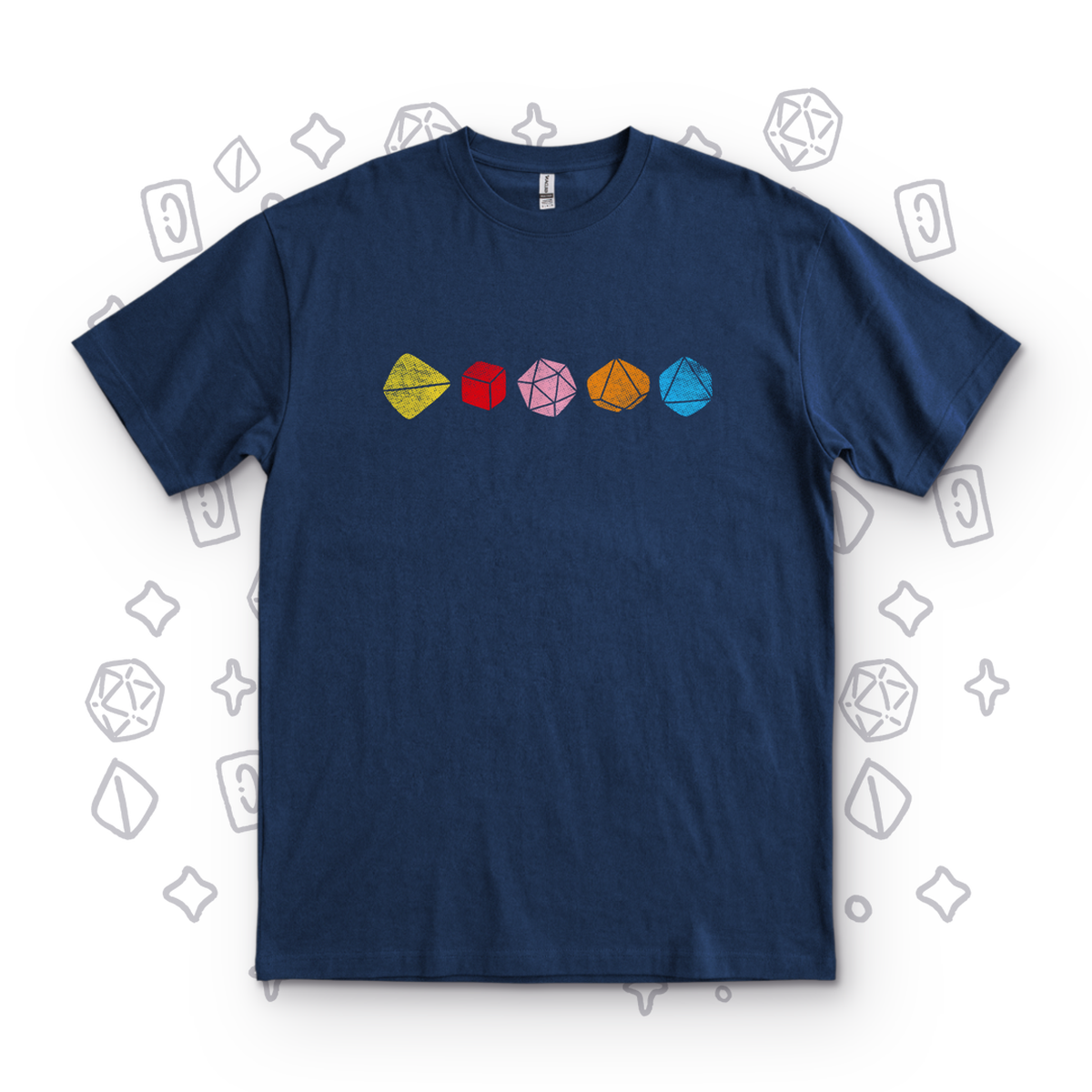 Chompy Dice - Navy