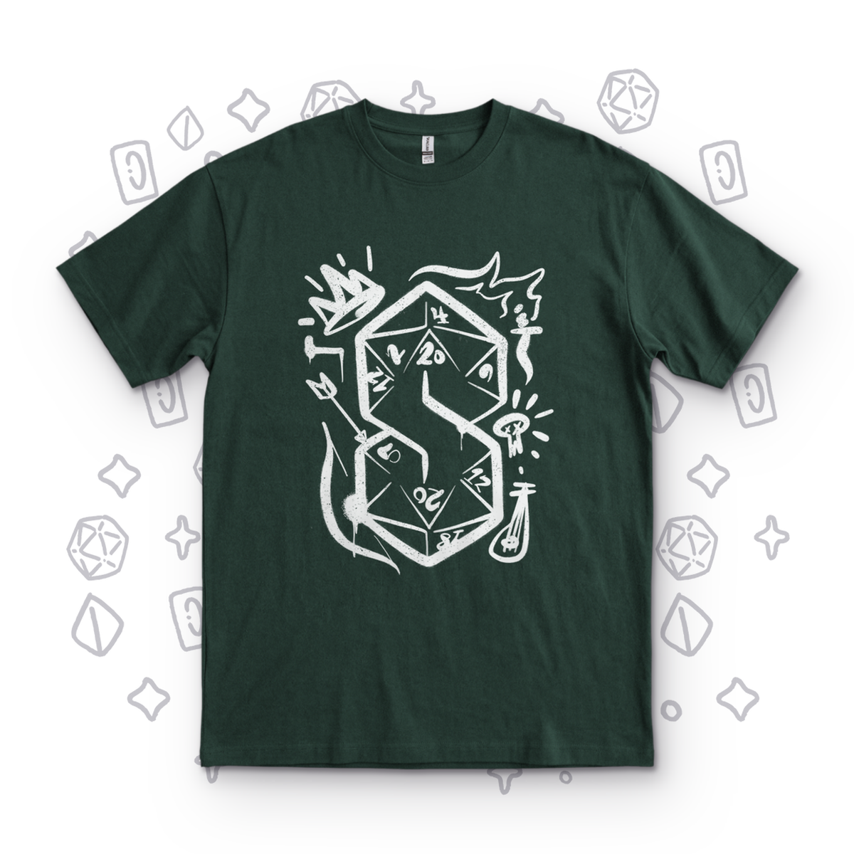Class Graffiti - Forest Green