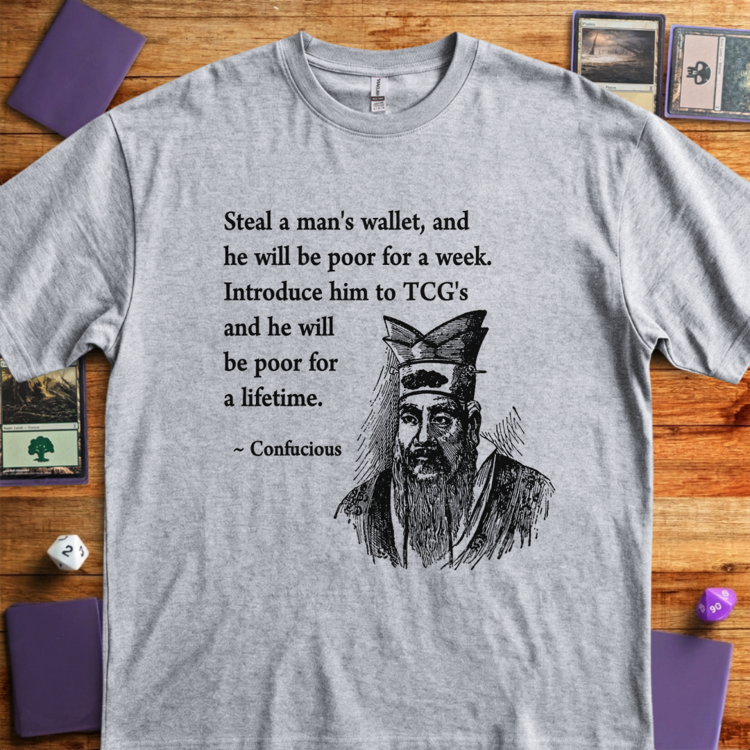 Confucius - Sport Grey