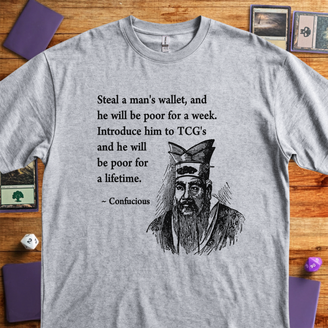 Confucius - Sport Grey