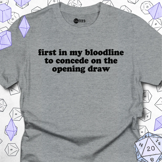 Concede on Opening Draw