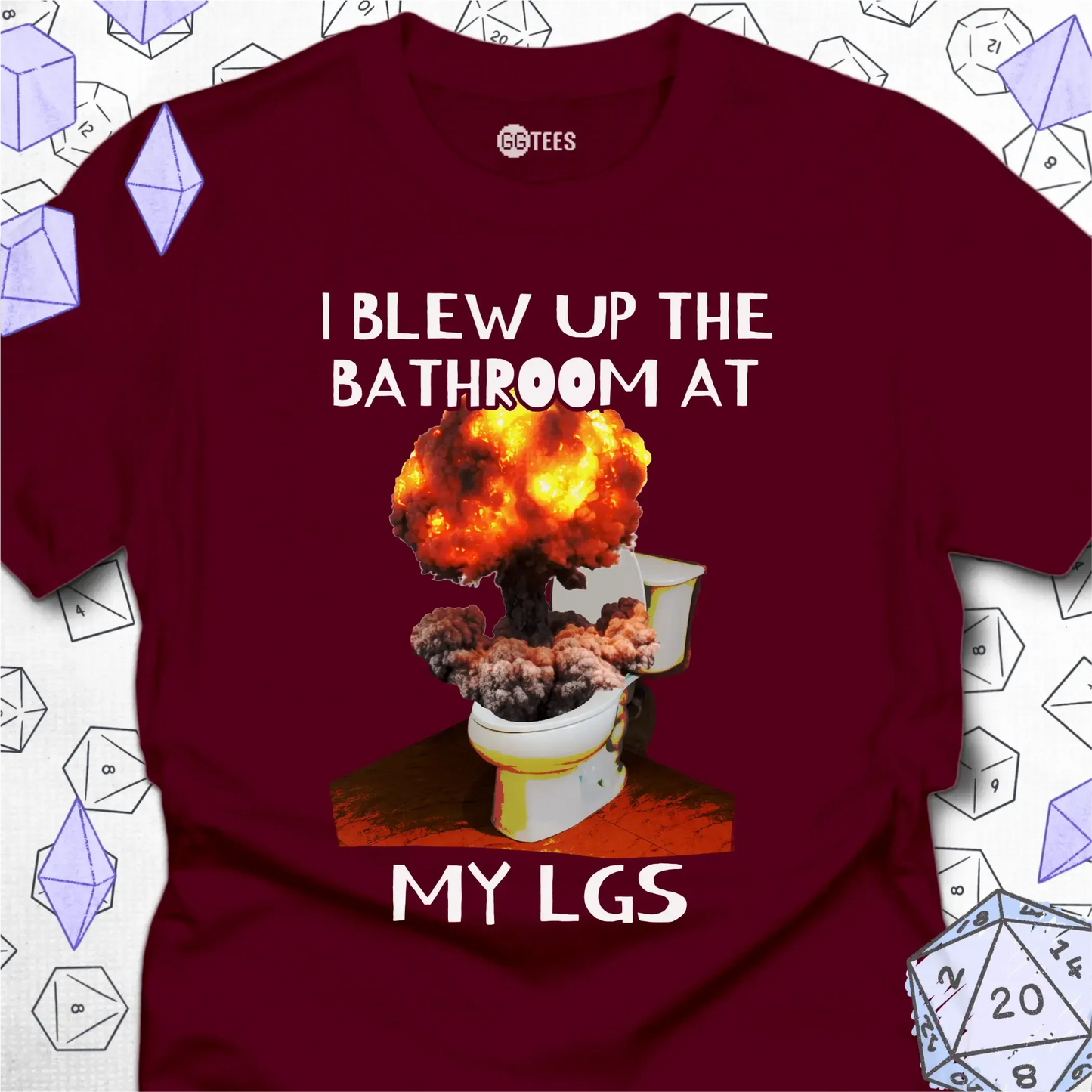 I Blew Up the Bathroom