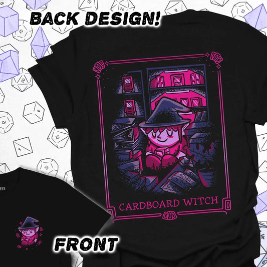 Cardboard Witch - Back Print