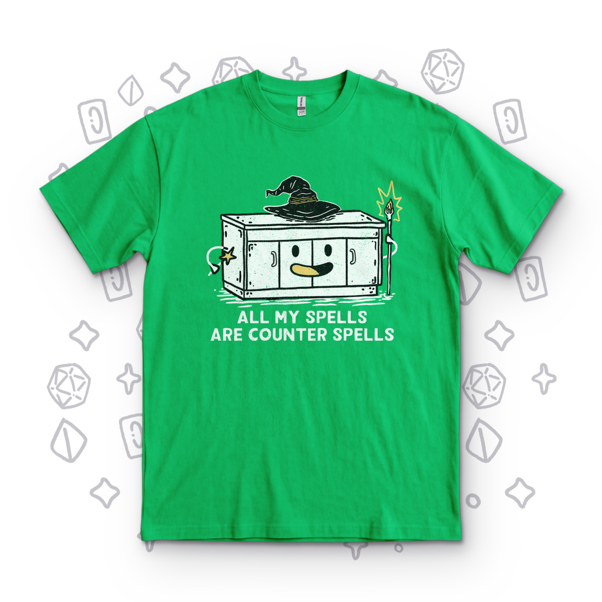 Counter Spells - Kelly Green