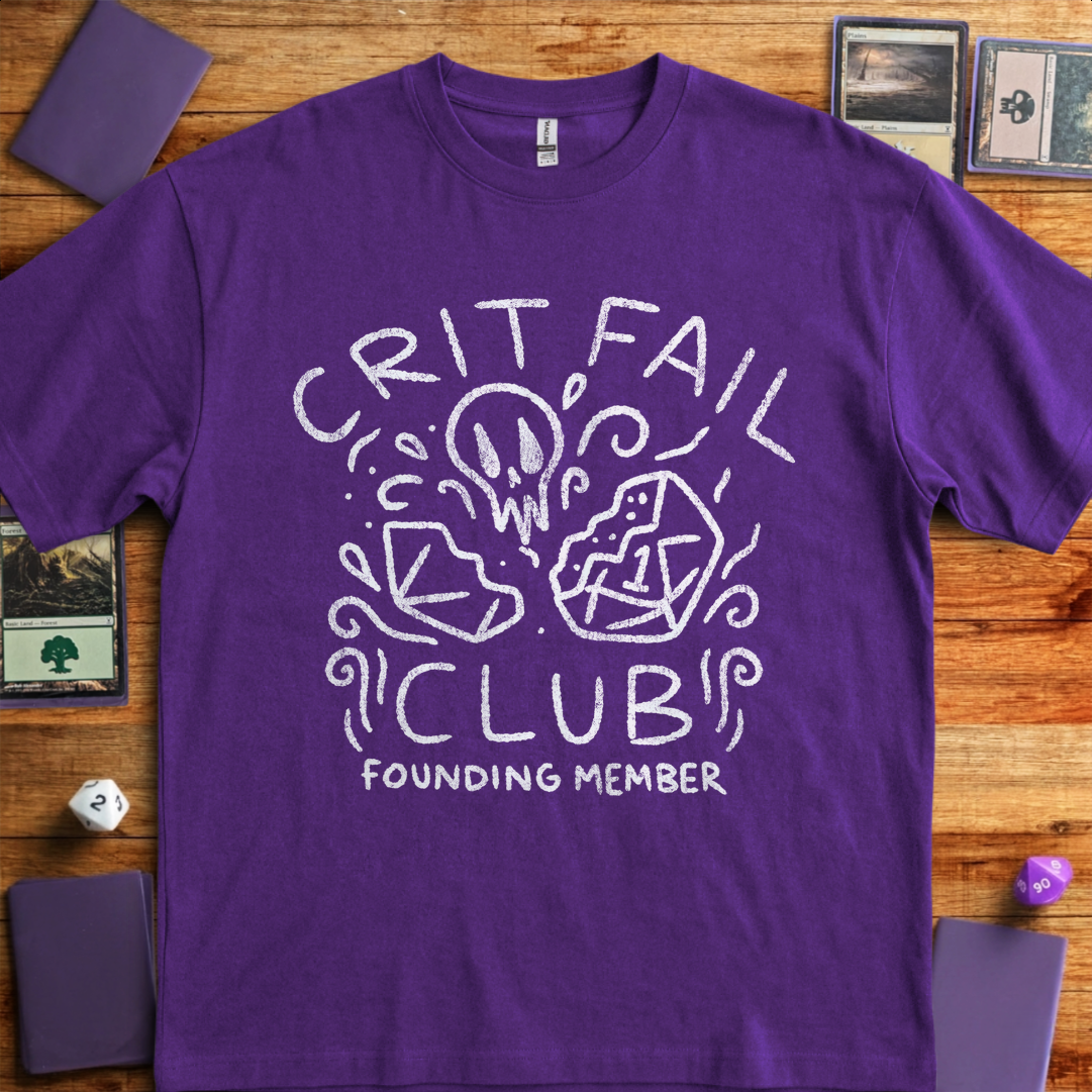 Crit Fail Club - Purple