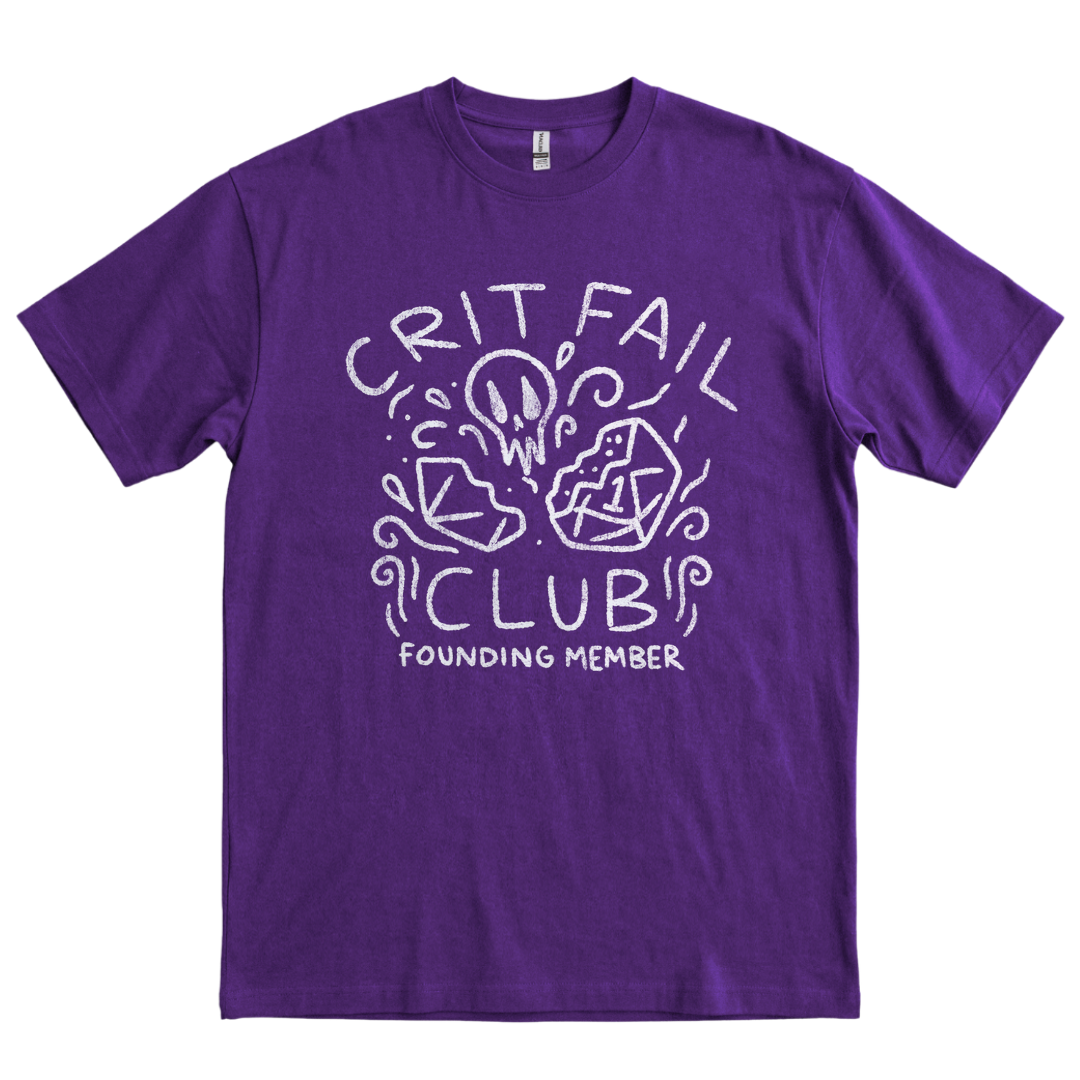 Crit Fail Club - Purple