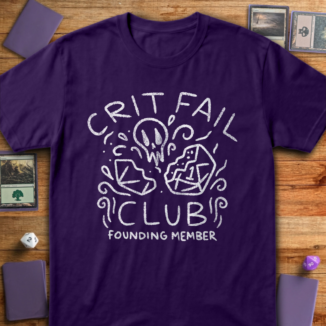 Crit Fail Club - Purple