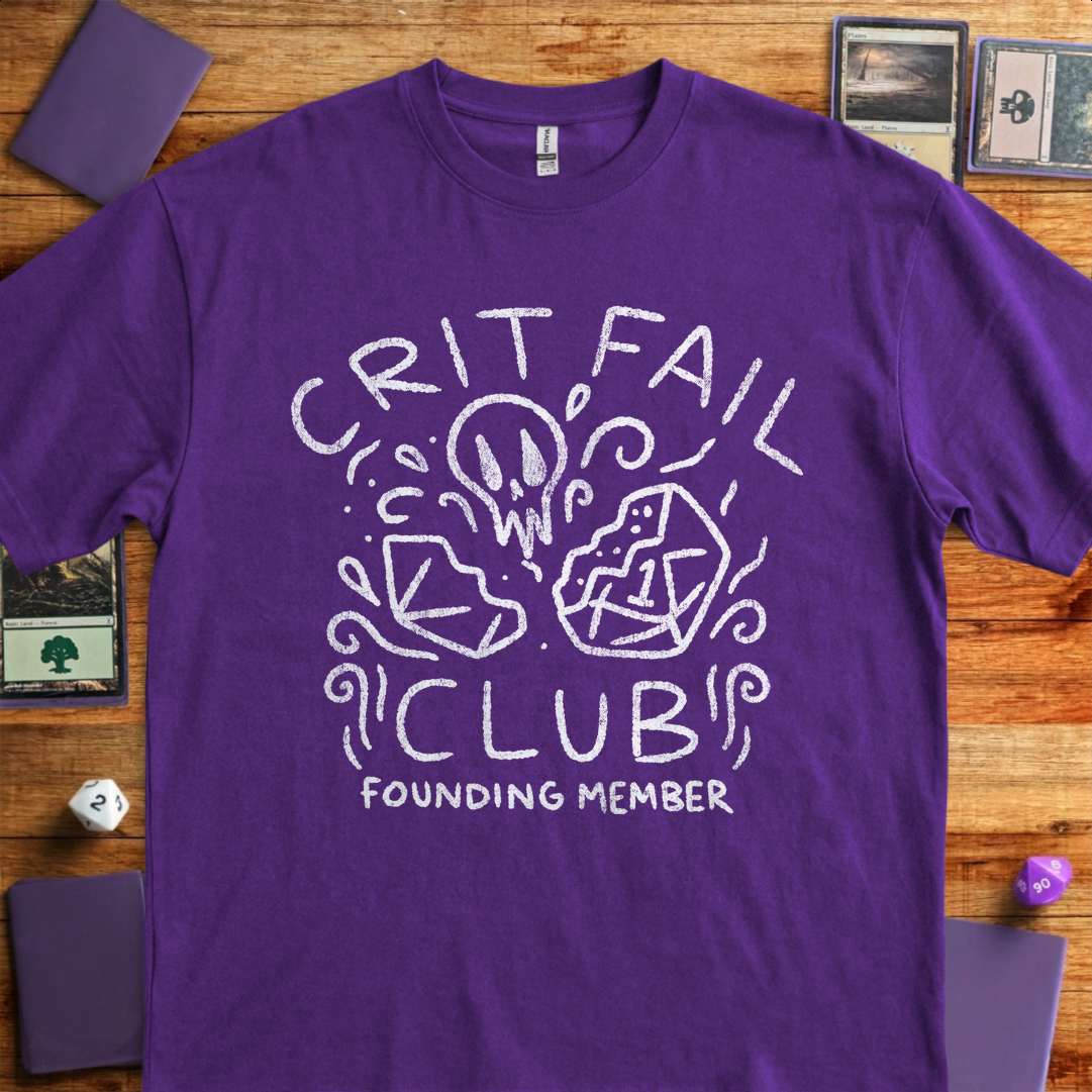 Crit Fail Club - Purple