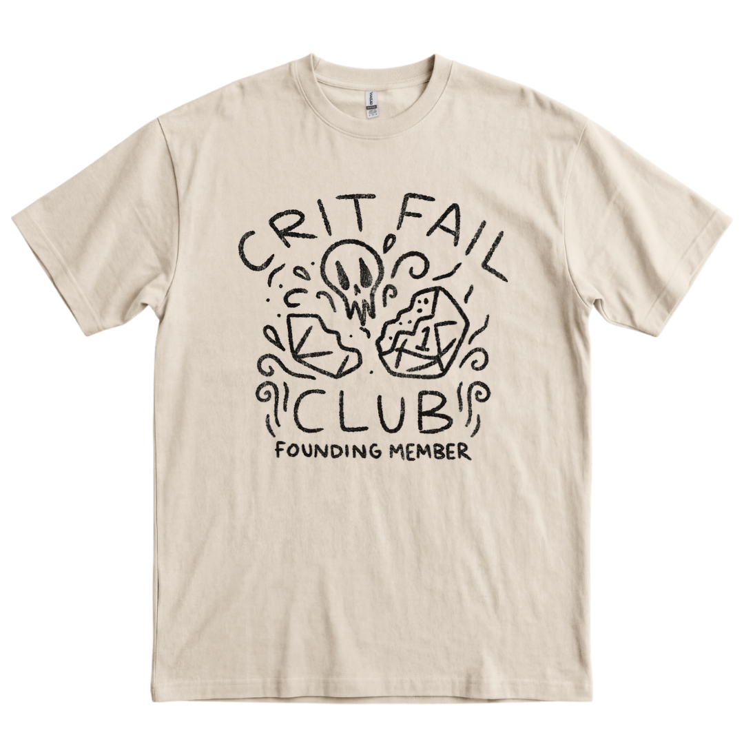 Crit Fail Club - Sand