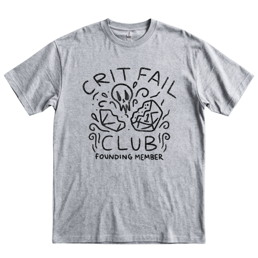 Crit Fail Club - Sport Grey