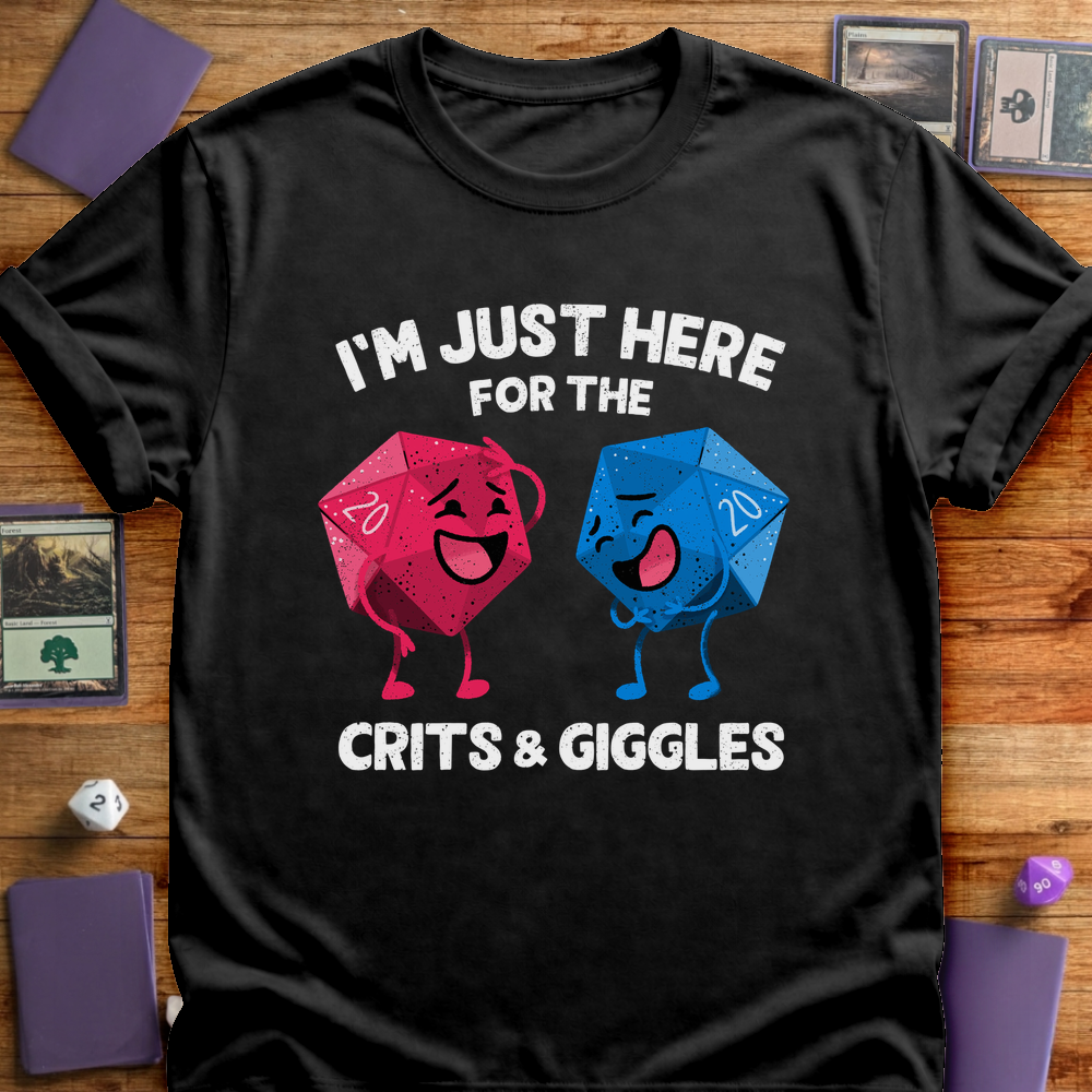 Crits and Giggles - Black
