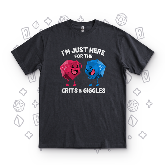 Crits and Giggles - Black