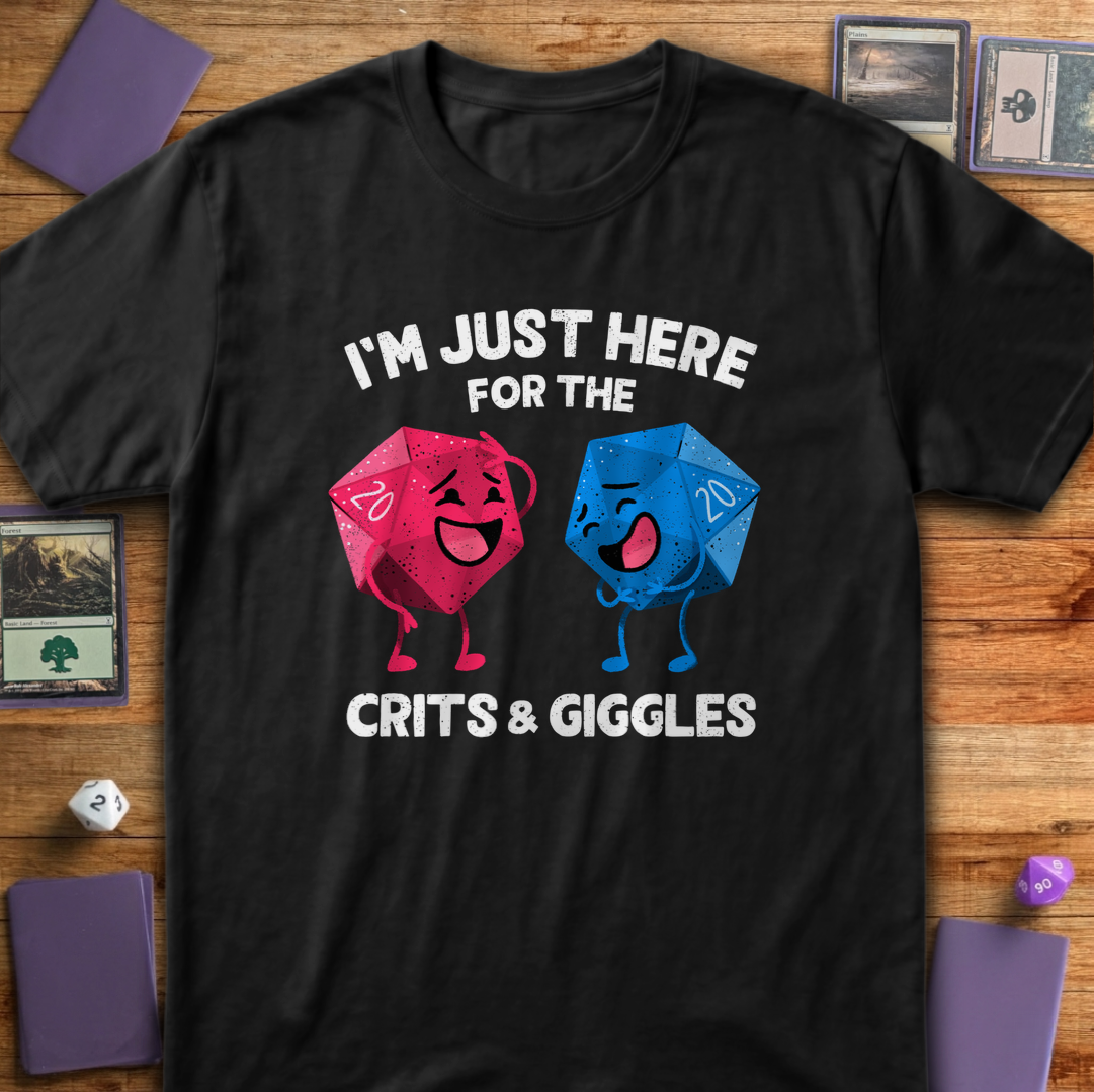Crits and Giggles - Black