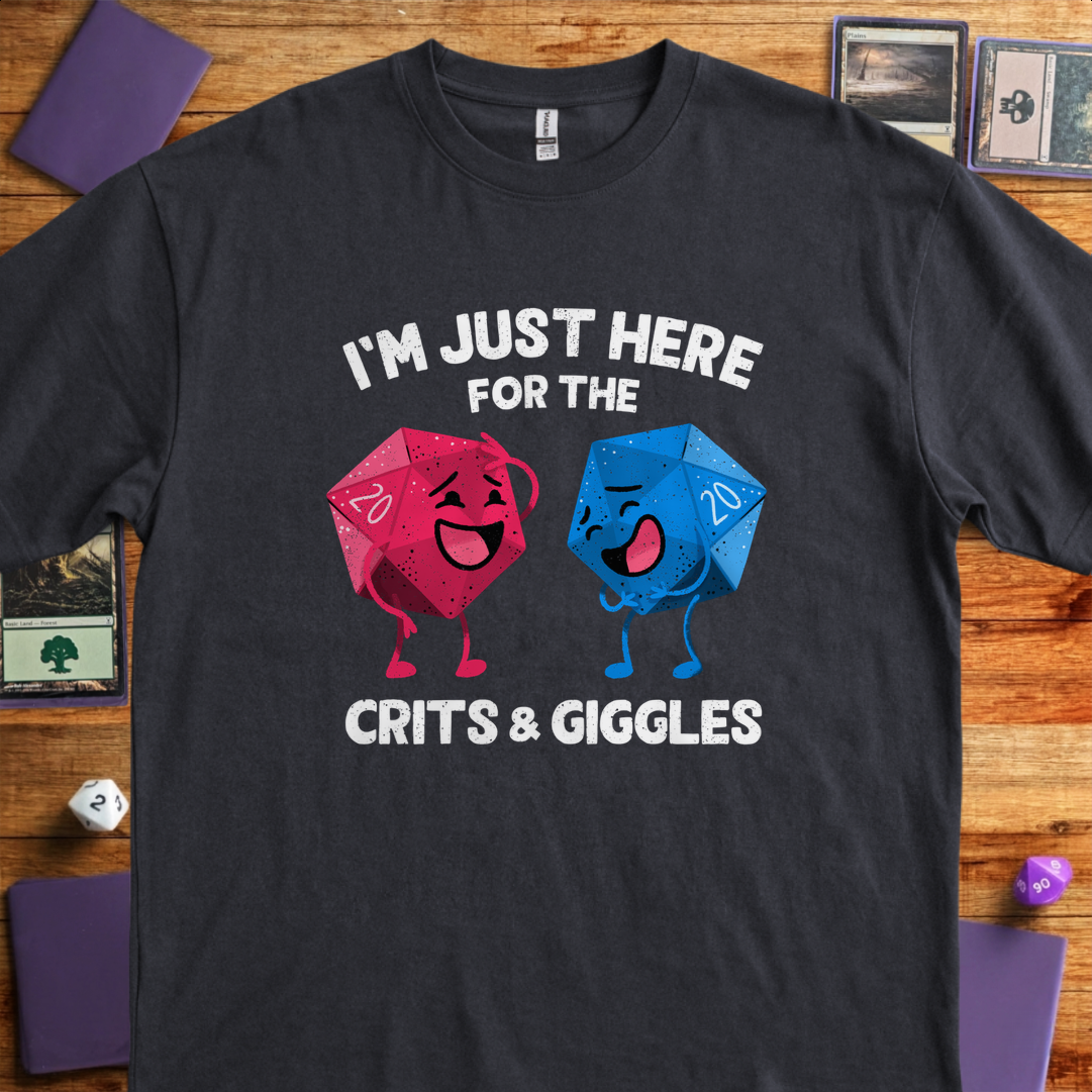 Crits and Giggles - Black