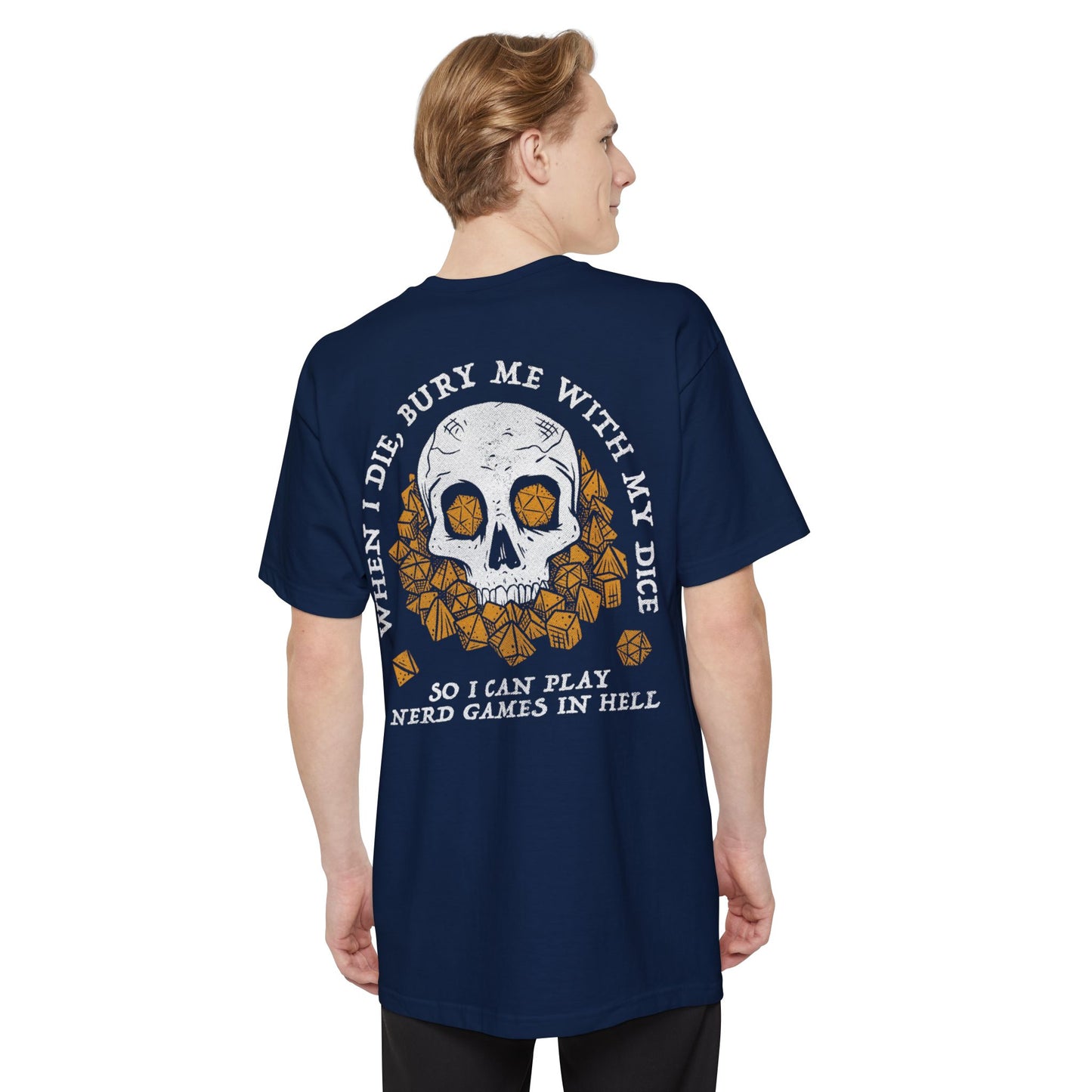 When I Die Tall Beefy-T® T-Shirt - BACK PRINT