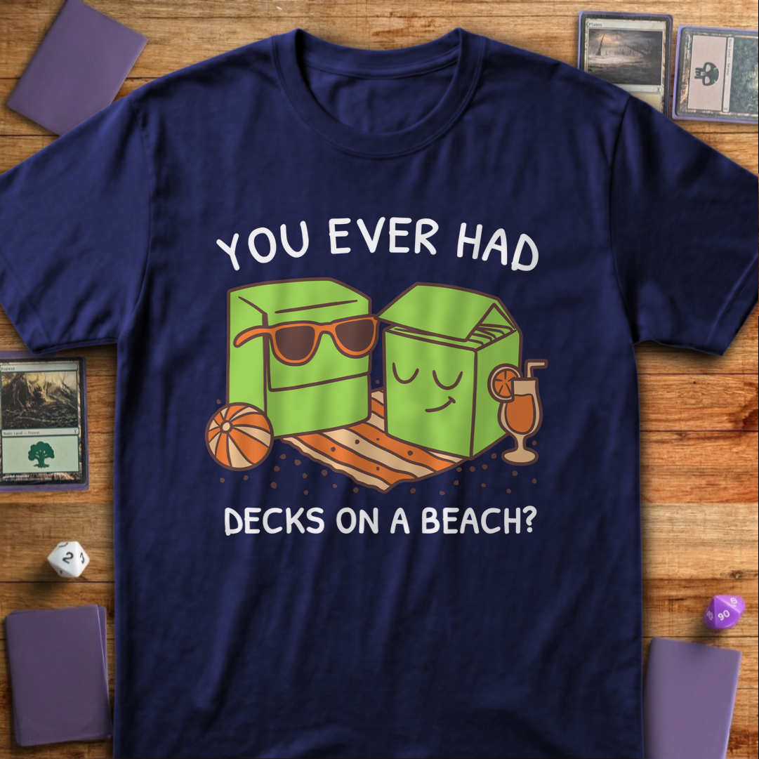 Decks on a Beach - Navy