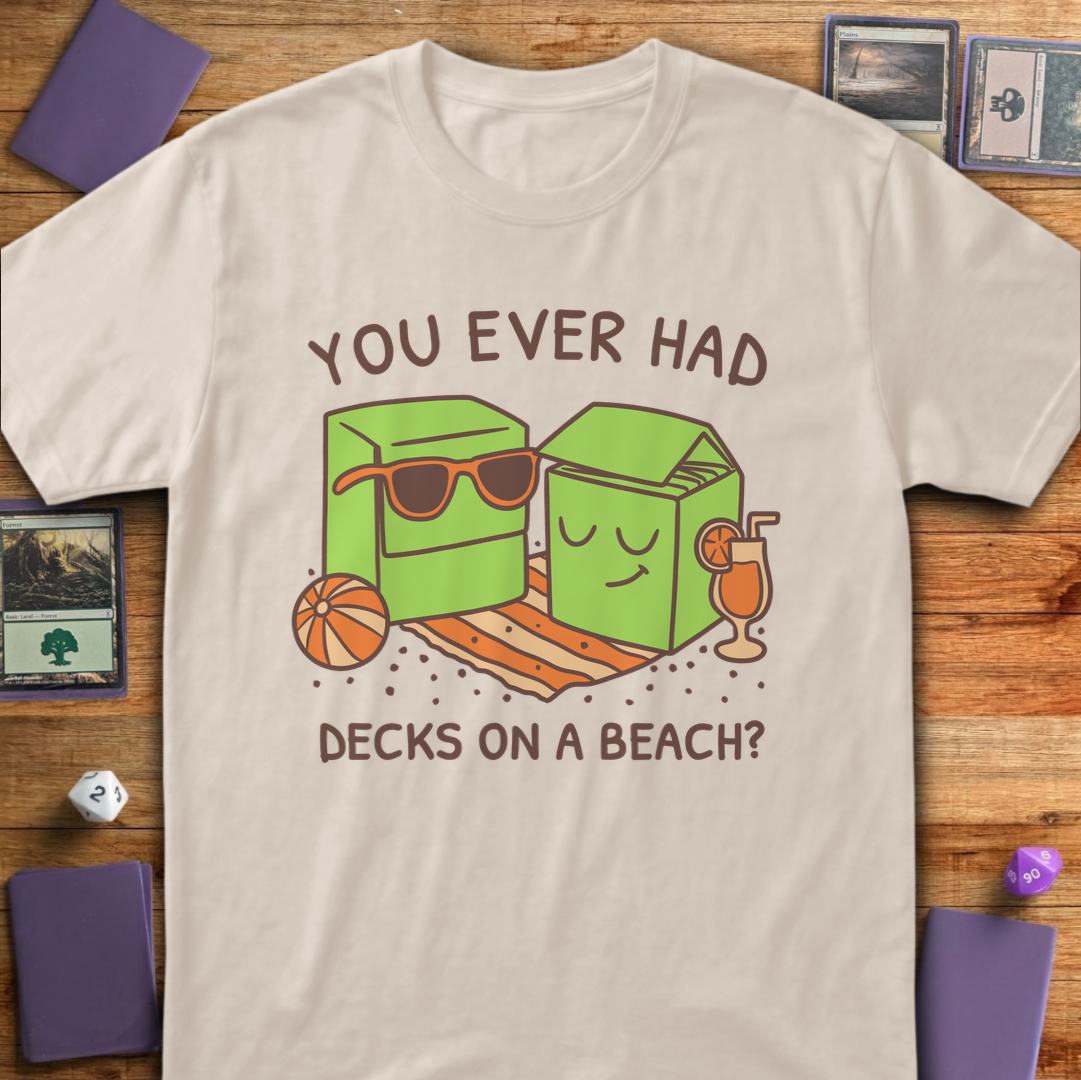 Decks on a Beach - Sand